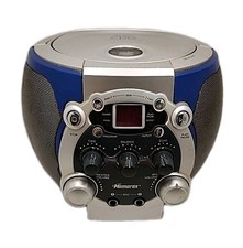 Memorex Portable Karaoke System MKS2111 CD CD G. No Mic Included