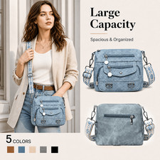 FAXHION Women Fashion Crossbody Shoulder Bag ...