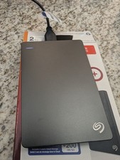 Seagate Slim Plus 1TB Portable Storage Drive Windows/Mac Compatible