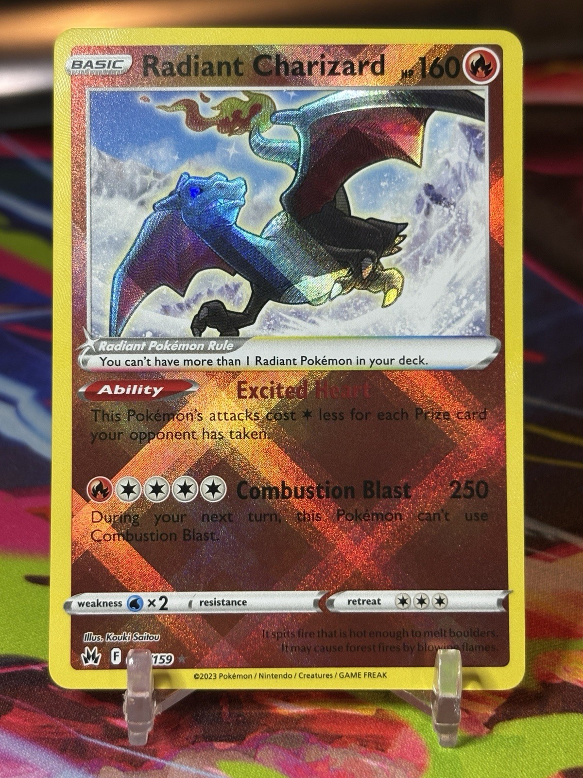 Radiant Charizard 020/159 SWSH: Crown Zenith Holo