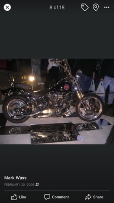 1989 Springer Softail Actually Has Historic Plates Custom Rebuilt In 2001