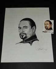 Farscape CRAIS Published Original Art Sean Pence ArtiFEX Card  Rittenhouse 