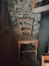 VECCHIE SEDIE in legno da restaurare