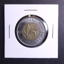 2008 Quebec City Toonie $2 Two Dollar Coin Canada 