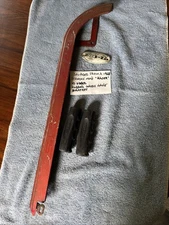 Vintage Schwinn Approved Chain Guard And Bicycle Hand Grips - BLACK 4 3/8"