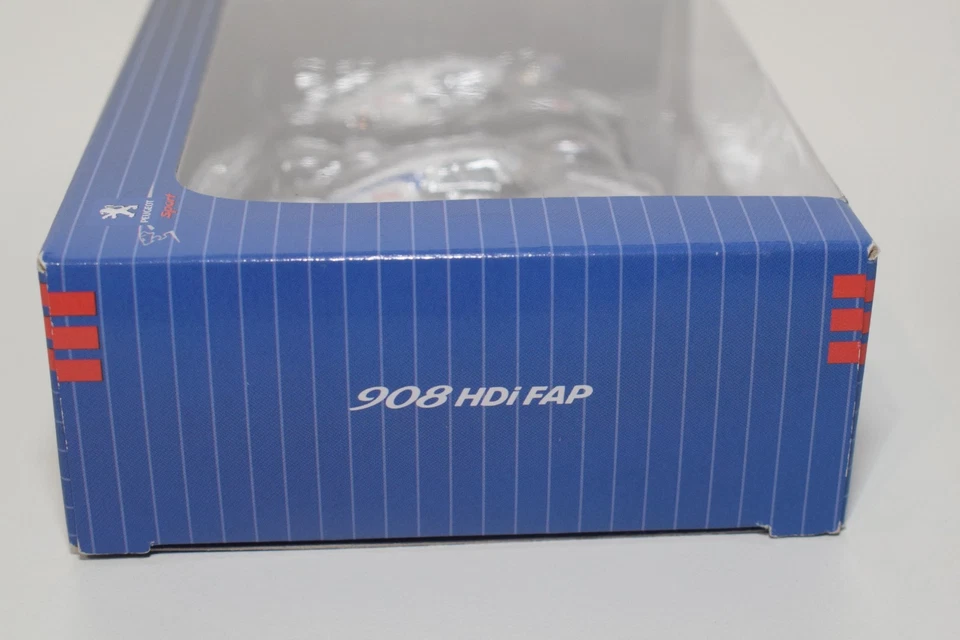 B86 1:64 3 дюйма 3 дюйма NOREV PEUGEOT 908 HDI FAP LE MANS 2008 COFRET ПОДАРОЧНЫЙ НАБОР КАК НОВЫЙ В КОРОБКЕ - Изображение 4 из 4