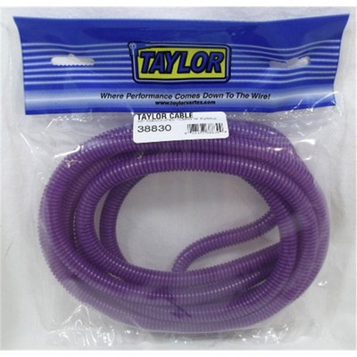 Taylor Cable 38830; Convoluted Tubing Purple 3/8 in. 10 ft., Polyethylene