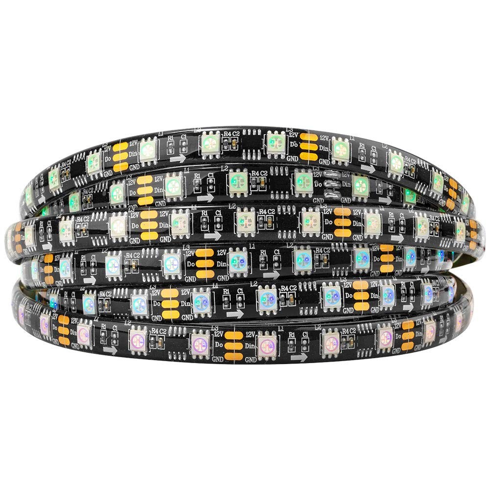 WS2811 Ultra Bright 5050SMD RGB LED Strip 60LEDs/m 20Pixels/m Waterproof