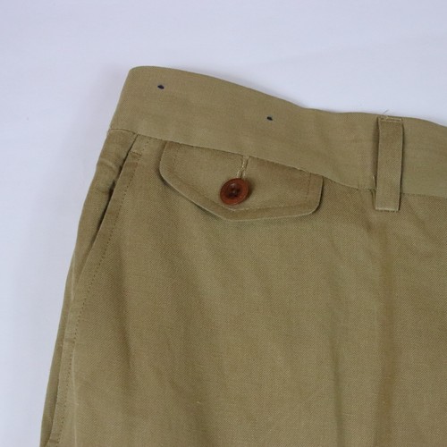 Polo Ralph Lauren Calce Clásico Caquis Lino Seda Mezcla Algodón Para Hombre Talla 40x32 - Imagen 3 de 12