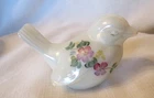 Fenton Glass Iridescent Hand Painted Sparrow Bird Signed M. Wagner