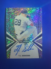 2019 Leaf Flash #BA-TJS T.J. Sikkema Autograph card