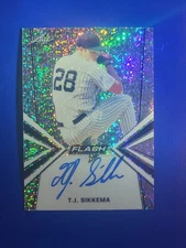 2019 Leaf Flash #BA-TJS T.J. Sikkema Autograph card