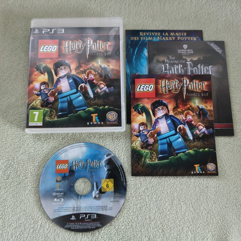 Jeu LEGO Harry Potter: Années 5 à 7 pour Sony Playstation 3 PS3 - Complet Fra, photo 1 sur 3