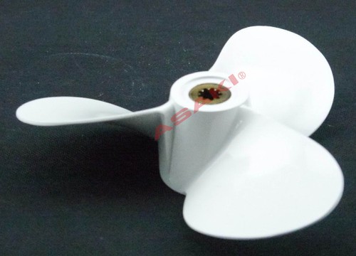 Aluminum Propeller 6E0-45941-01-EL 3X7 1/2X8 For YAMAHA Outboard 4/5/6 HP 2T - Picture 11 of 11