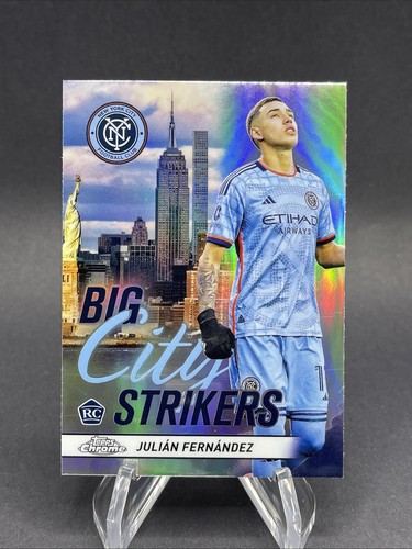 2024 Topps Chrome Mls - Julian Fernandez #162 Refractor (RC)