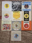 Lot 10 Pop Rock 45's Dixie Cups Ral Donner Donovan The Doors Joe Dowell Eagles +