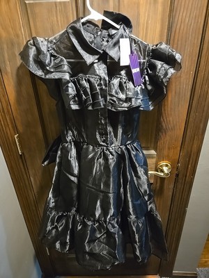 NETFLIX WEDNESDAY SERIES MERCH DRESS HOT TOPIC SIZE LARGE