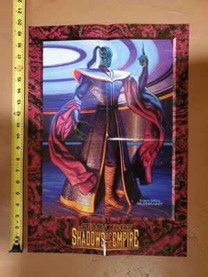Star Wars Insider Casting Shadows of the Empire Prince Xizor Poster 14X20 Inch 