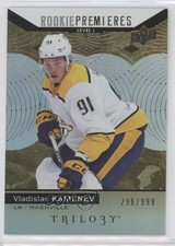 2017 Upper Deck Trilogy Rookie Premieres Level 1 /999 Vladislav Kamenev #60 b8c