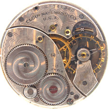 1919 ELGIN POCKET WATCH MOVEMENT 21341380 GRADE: 315 12s 15j RP2
