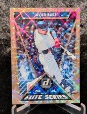 2020 Donruss Javier Baez Elite Series Insert #E-2 Gold Parallel /99
