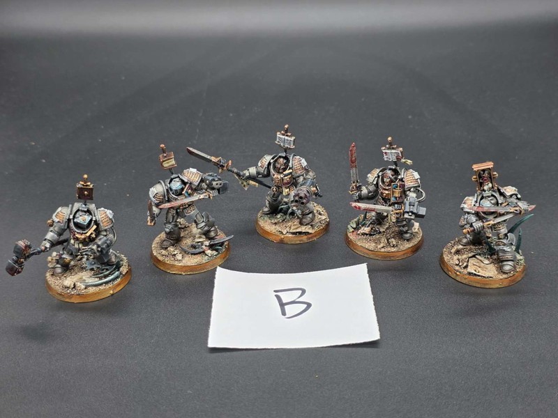 warhammer 40k Grey Knights Terminator Squad x5 Lot B