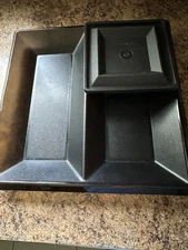 Tupperware Chip and Dip Get Together Lid Black 1385 1386 1387