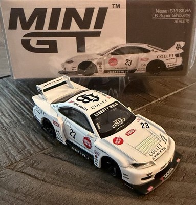 Mini GT #1054 Nissan S15 SILVIA LB-Super Silhouette ATHLETE COLLET