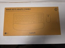 Logitech Wave Keys MK670 Ergonomic Wireless Keyboard