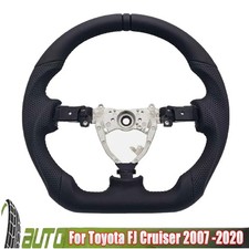 For Toyota Fj Cruiser 2007 2018-2020 New 3d Black Ring Sports Steering Wheel For Toyota Fj Cruiser 2007 2018-2020 New 3d Black Ring Sports Steering Wheel