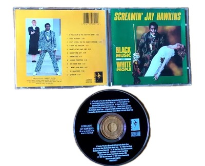 SCREAMIN' JAY HAWKINS - BLACK MUSIC FOR WHITE PEOPLE - CD  + Hülle gut...