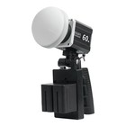 Luce da Esterno Fotografica Bicolore Portatile da 60 W con Spina Europea N3B3
