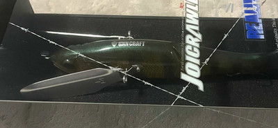 VERY HARD-to-FIND Gan Craft Joi Crawler 178 - #GAN-66 - REAL PERCH