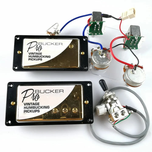 1 set of standard ProBucker Alnico electric guitar humbucking pickups - Picture 9 of 19
