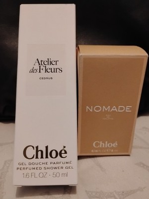 Chloe Nomade EDP 5ml Atelier Des Fleur Performed Shower Gel 50ml Travel Size NIB