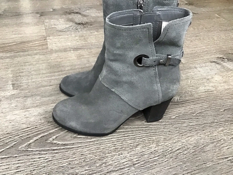 Botas Botines Koolaburra by Ugg Mujer Talla 7 Samiah Tacones Gamuza Apilados 1105866 Foto 4 de 4