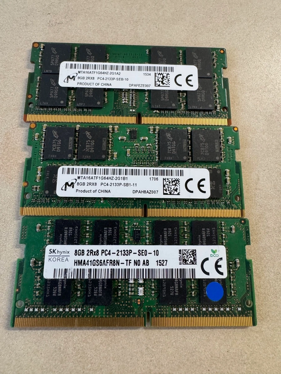 SO-DIMM Computer PC4-17000 (DDR4-2133) Bus Speed Memory (RAM) for