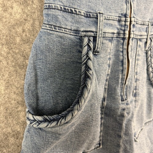 Show Me Your Mumu Denim Minikleid XS Outlaw Dress Tide Zip Front Utility Style - Bild 5 von 15