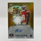 2025 Topps Chrome Mykel Williams Rookie Patch Autographs (RAW)