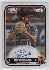 2024 Onyx Vintage Auto Trevor McDonald #VATRMC Auto 0j81