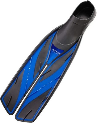 Atomic Aquatics SplitFin Premium Scuba Flossen Gr XL 45-46 Blau NEU OVP NP 199  