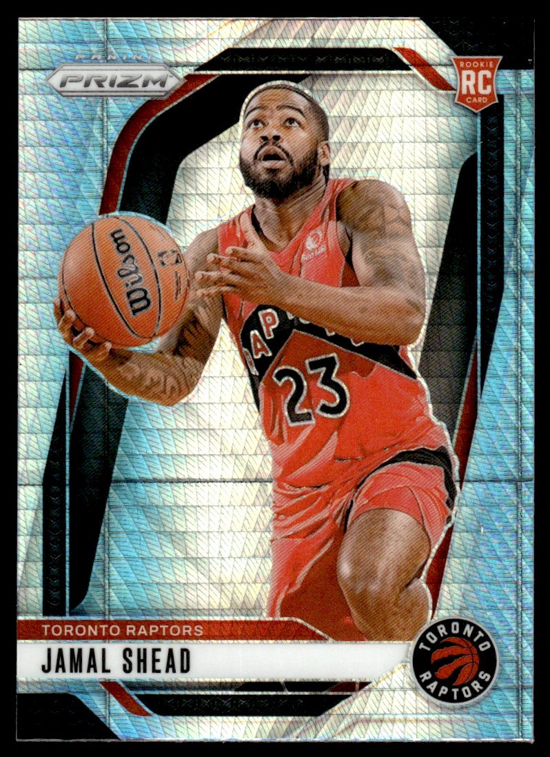 2024-25 Panini Prizm Hyper Jamal Shead Rookie Toronto Raptors #241
