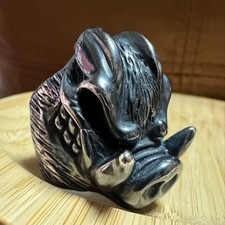 Anello Bagno Argento Pugno Americano, Nocche In Ottone, Skinhead, Hooligan, U - Foto 7