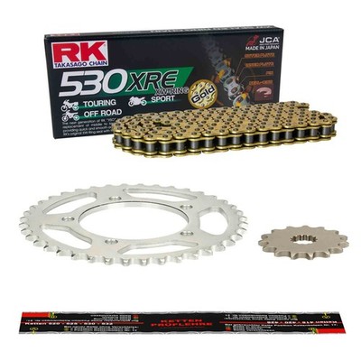 RK XRE G&G Kettensatz Kawasaki ZX10 Tomcat ZXT00B 1990 XW-Ring Nietschloss ZX-10