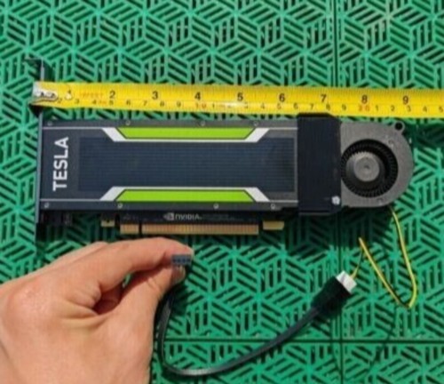 Nvidia Tesla P4 8GB GPU Card Graphics With Turbo Cooling Fan NEW - Picture 3 of 7