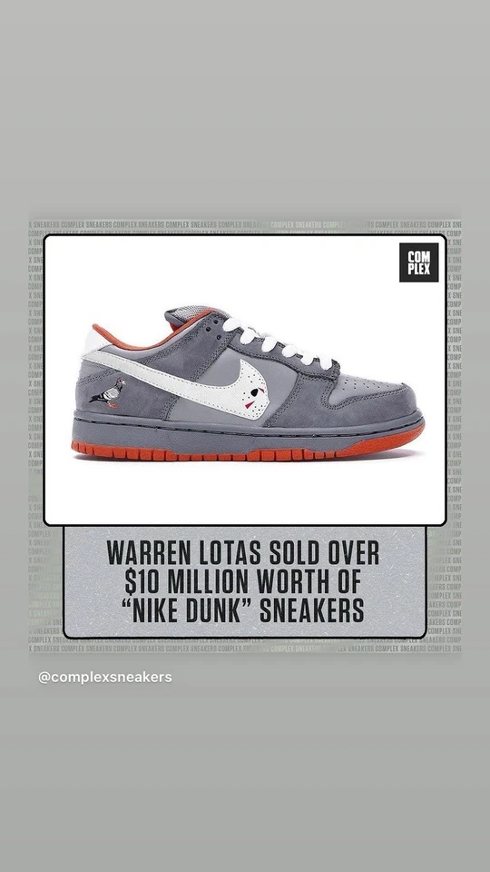 Salto Feminino Jeff Staple X Mimi Yoon "SB1" 05’ Pigeon Dunks - Imagem 3 de 4