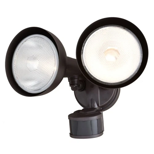 Vaxcel Lighting T0696 Outdoor Security 2 Light 12"W Adjustable - Bronze - Picture 1 of 12