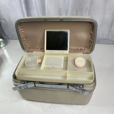 【USA vintage】スカイライナー トレインケース メイクボックス Vintage Samsonite Silhouette Train Cosmetics Makeup Case