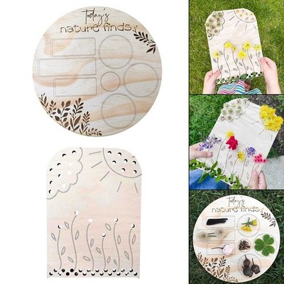 Hand Auge Koordination Boost Holz Blumenrahmen Platte für sensorische Entwicklu