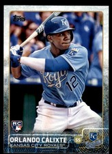2015 Topps Update Orlando Calixte Rookie Kansas City Royals #US331